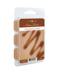 Candle Warmers 2.5 Oz. Artisan Wax Melts Cinnamon Churro (Drizzle)