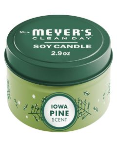 Mrs. Meyer's Clean Day 2.9 Oz. Pine Small Tin Soy Candle