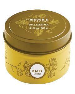 Mrs. Meyer's Clean Day 2.9 Oz. Daisy Small Tin Soy Candle