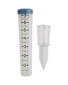 Taylor 7 In. Capacity Shatterproof Silicone Rain Gauge with Ground Stake