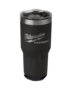 Milwaukee PackOut 30 Oz. Black Insulated Tumbler