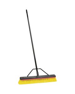 Harper 24 In. Multi-Surface Indoor/Outdoor Push Broom with Squeegee