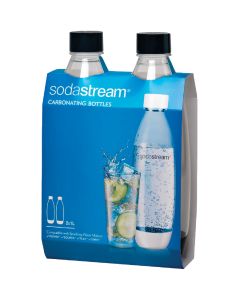 SodaStream 1 Liter Carbonating Bottle (2-Pack)