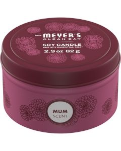 Mrs. Meyer's Clean Day 2.9 Oz. Mum Small Tin Fall Soy Candle