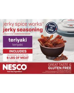 Nesco Teriyaki Jerky Seasoning, 6 Lb. Yield