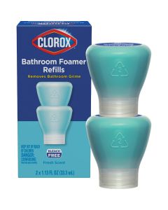 Clorox Fresh Scent Bleach-Free Bathroom Foamer Refill Pods (2-Count)