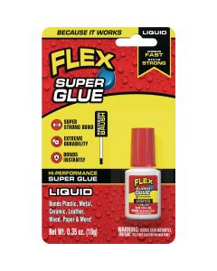 Flex 0.35 Oz. Liquid Super Glue with Brush