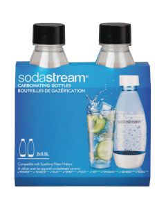 SodaStream 1/2 Liter Carbonating Bottle (2-Pack)