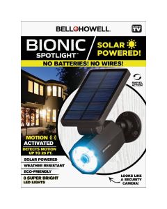 Bell+Howell Solar Powered Bionic Spotlight