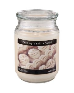 Candle-Lite Everyday 18 Oz. Creamy Vanilla Swirl Jar Candle