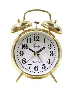 La Crosse Technology Equity Keywound Twin Bell Alarm Clock