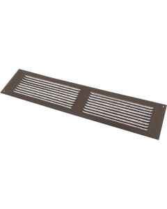 Soffit Vent Cover Brown 4"