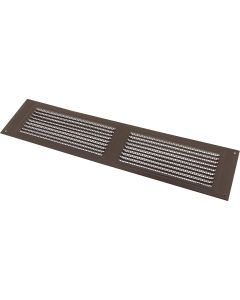 Soffit Vent Cover Brown 8"