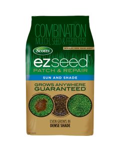 Scotts eZ Seed 20 Lb. 445 Sq. Ft. Coverage Sun & Shade Grass Patch & Repair