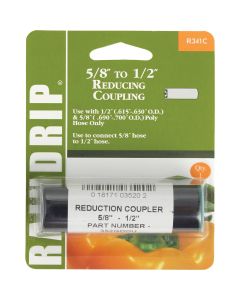 Raindrip 1/2, 5/8 In. Tubing Compression Reducer Coupling