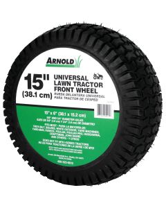 Arnold 15 In. Universal Lawn Tractor Mower Wheel