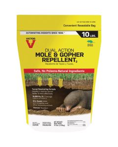 Victor 10 Lb. Granular Mole & Gopher Repellent
