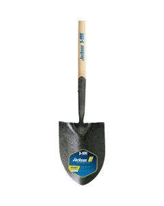 Jackson Pony J-450 Series 47 In. Wood Handle Round Point Contractor Shovel