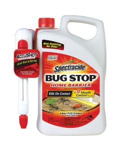 Spectracide Bug Stop Home Barrier 1.33 Gal. Ready To Use Battery-Powered Wand Sprayer Insect Killer