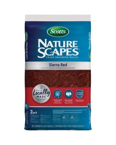 Scotts Nature Scapes 2 Cu. Ft. Sierra Red Shredded Hardwood Mulch