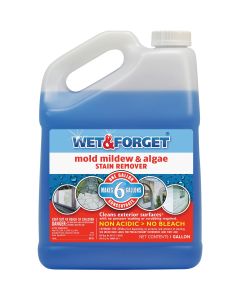 Wet & Forget 1 Gal. Liquid Concentrate Mold, Mildew, & Algae Stain Remover