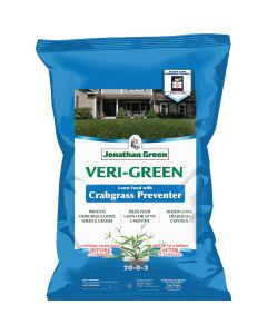 Jonathan Green Veri-Green 45 Lb. 15,000 Sq. Ft. 22-0-3 Lawn Fertilizer with Crabgrass Preventer
