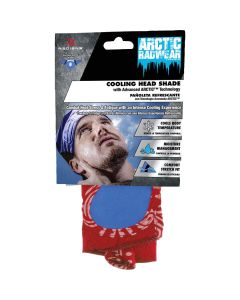 Radians Arctic Radwear Red Paisley Cooling Bandana