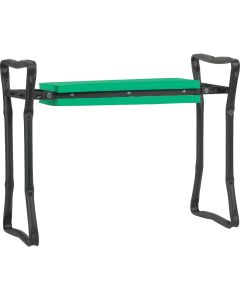Best Garden Green Foam Pad w/Black Steel Frame Garden Kneeler Bench