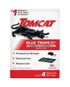 Tomcat Glue Mouse Trap (4-Pack)