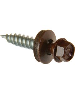 Do it #9 x 1-1/2 In. Hex Washered Brown Framing Screw (250 Ct.)