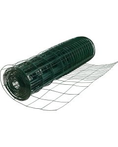 Do it 28 In. H. x 50 Ft. L. Galvanized Wire Garden Fence, Green