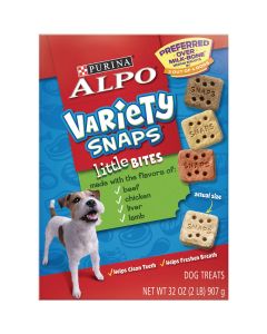Alpo Variety Snaps Assorted Flavor Crunchy Dog Treat, 32 Oz.