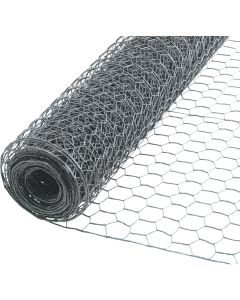 1 In. x 72 In. H. x 50 Ft. L. Hexagonal Wire Poultry Netting