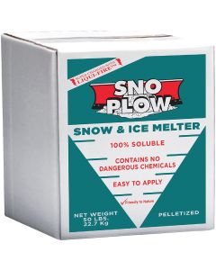 Sno Plow 50 Lb. Box Ice Melt Pellets