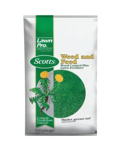 Scotts Lawn Pro Weed & Feed 14.88 Lb. 5000 Sq. Ft. Weed Control Plus Lawn Fertilizer