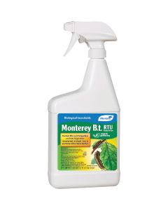 Monterey B.t. 32 Oz. Ready To Use Trigger Spray Organic Caterpillar Killer