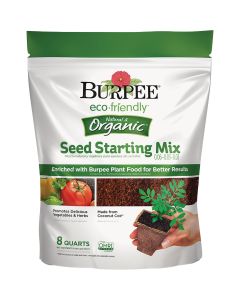 Burpee Eco-Friendly Natural & Organic 8 Qt. 6 Lb. Seed Starting Mix