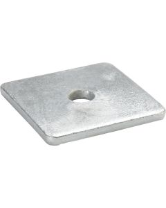 Grip-Rite 1/2 In. Steel Hot Galvanized Square Washer (50 Ct.)