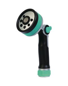 Gilmour Swivel Connect Metal 8-Pattern Thumb Control Nozzle