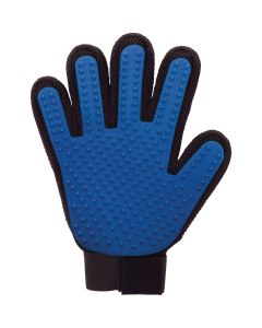 True Touch 2-In-1 Silicone Tip Five Finger Deshedding Pet Glove