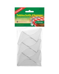 Coghlans Steel Tablecloth Clamps (6-Pack)