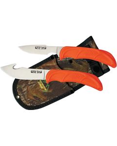 Outdoor Edge Wild Pair Stainless Steel Fixed Blade Knife Combo