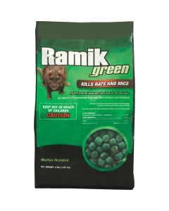 Ramik Green Nugget Rat And Mouse Poison, 4 Lb.