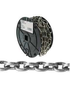 Campbell 5/32 In. 50 Ft. Bright Stainless Steel Coil Chain