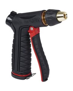 Orbit Pro Flo Metal Adjustable Pistol Nozzle, Black