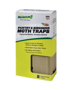 Rescue Glue Pantry & Birdseed Moth Trap (2-Pack)