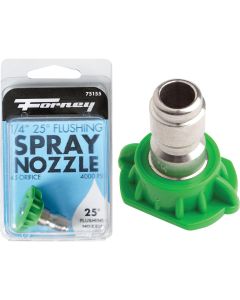 Forney Quick Connect 4.5mm 25 Deg. Green Pressure Washer Spray Tip