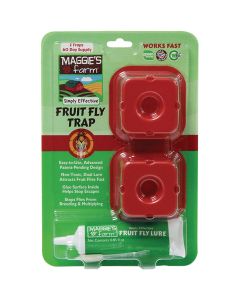 Maggie's Farm Indoor Fruit Fly Trap (2-Pack)