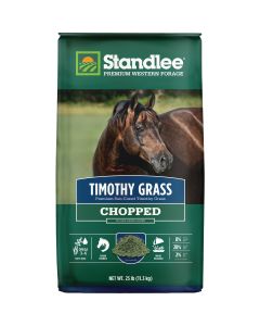 Standlee Premium Western Forage 25 Lb. Premium Timothy Grass Chopped Hay Horse Feed