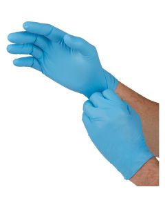 Boss XL Blue Nitrile 4 Mil Disposable Gloves (100-Pack)